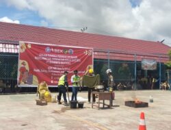Peringati Bulan K3, PT BEK Bekali Ratusan Pelajar Muara Teweh Keahlian Penyelamatan Darurat