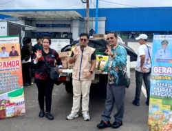 Bantu Warga Jelang Ramadan, Pemkab Barito Utara Bersama Perum Bulog Muara Teweh Gelar Gerakan Pangan Murah