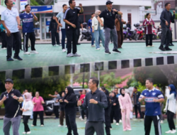 Jumat Bugar, Bupati Barito Utara Ajak ASN Senam dan Manfaatkan Layanan Cek Kesehatan Gratis