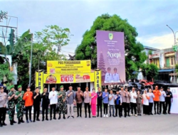 Perkuat Sinergi Pengamanan Idulfitri, Bupati Barito Utara Tinjau Langsung Pos Operasi Ketupat Telabang 2026