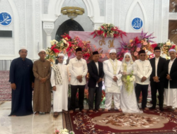 Momen Penuh Kehangatan, Legislator Barito Utara dan Provinsi Hadiri Pernikahan Warga di Islamic Centre